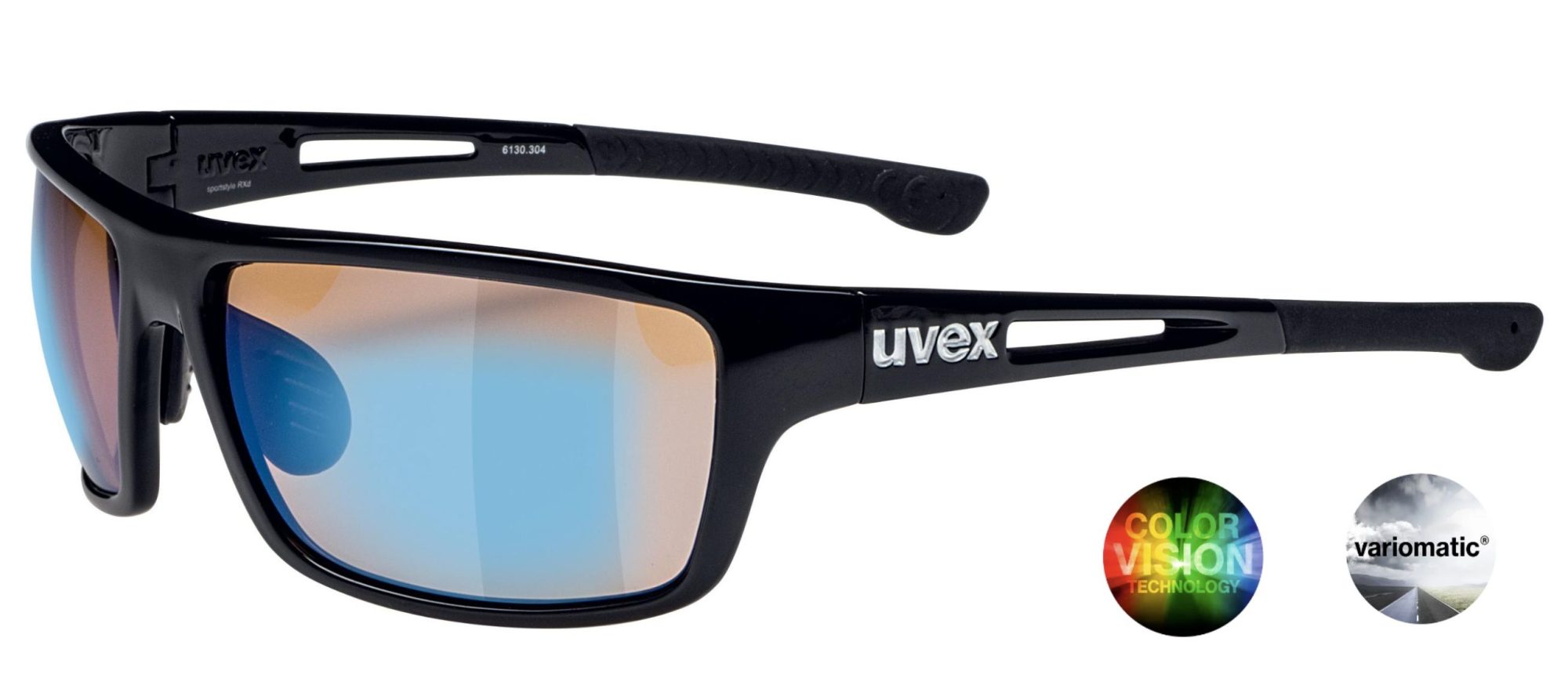 uvex RXd 4001 blue mirror